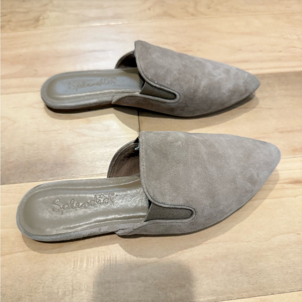 Splendid Women's Gray Suede Loafers